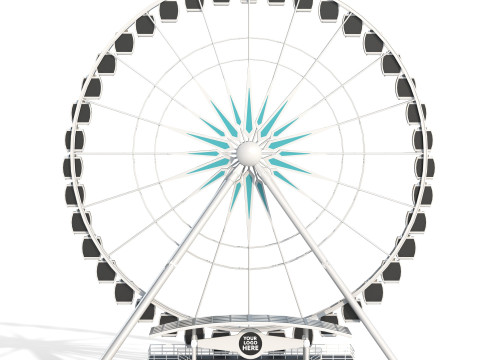 Sky Wheel 3D Model