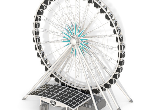 Sky Wheel 3D Model