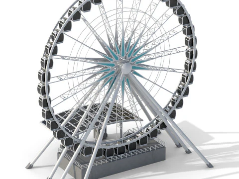 Sky Wheel 3D Model