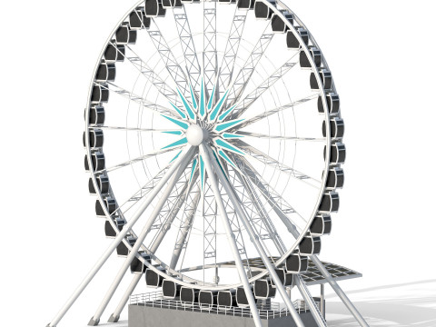 Sky Wheel 3D Model