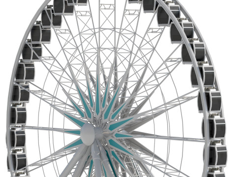 Sky Wheel 3D Model