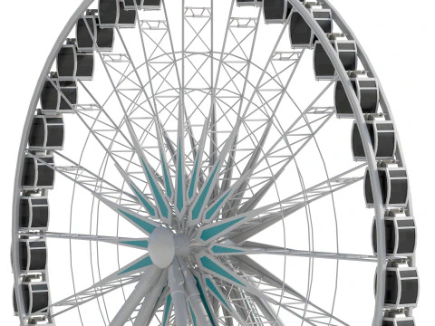 Sky Wheel 3D Model
