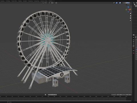 Sky Wheel 3D Model