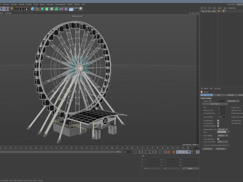 Sky Wheel 3D Model