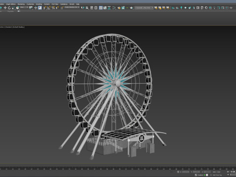 Sky Wheel 3D Model