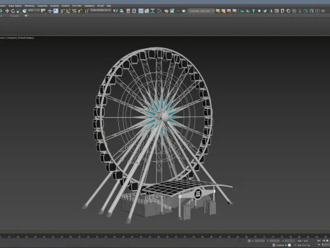 Sky Wheel 3D Model