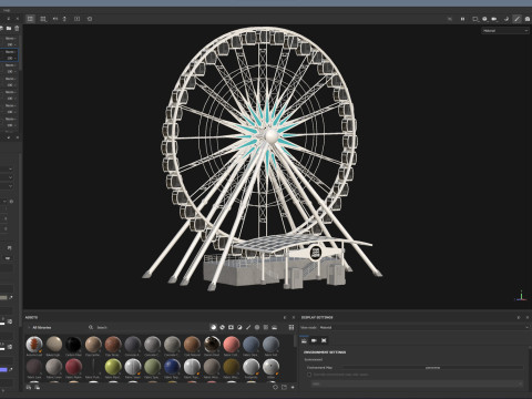 Sky Wheel 3D Model