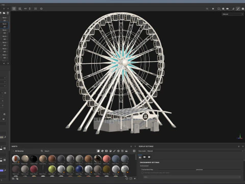 Sky Wheel 3D Model