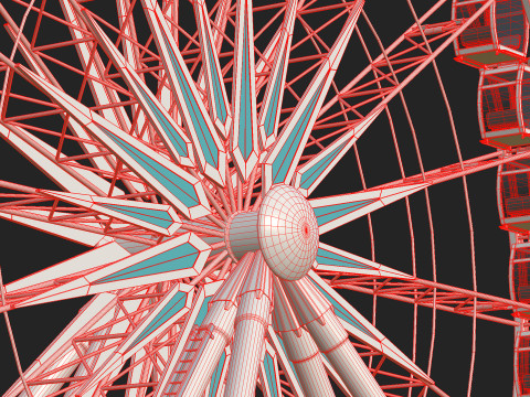 Sky Wheel 3D Model