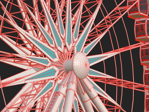 Sky Wheel 3D Model
