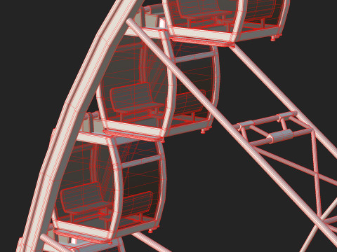 Sky Wheel 3D Model