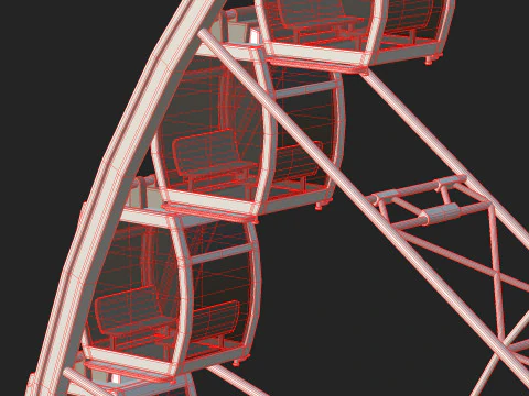 Sky Wheel 3D Model