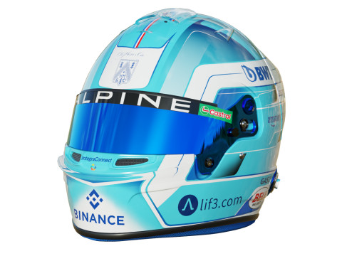 F1 Gasly Helmet 2024 3D 모델