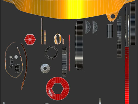 Capacete F1 Esteban Ocon 2024 Modelo 3D