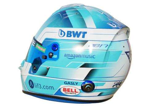 F1 Alpine Helmets 2024 3D Model