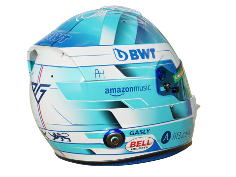 F1 Alpine Helmets 2024 3D Model