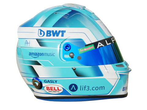 F1 Alpine Helmets 2024 3D Model