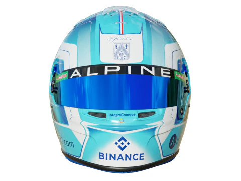 F1 Alpine Helmets 2024 3D Model