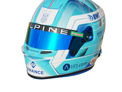 F1 Alpine Helmets 2024 3D Model