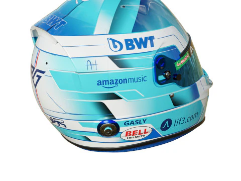 F1 Alpine Helmets 2024 3D Model