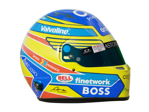 F1 Aston Martin Helmets 2024 Modèle 3D