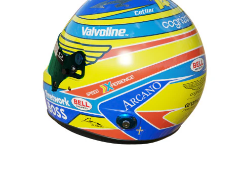F1 Aston Martin Helmets 2024 3D Model