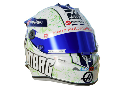 F1 Hulkenberg Helmet 2024 3Dモデル