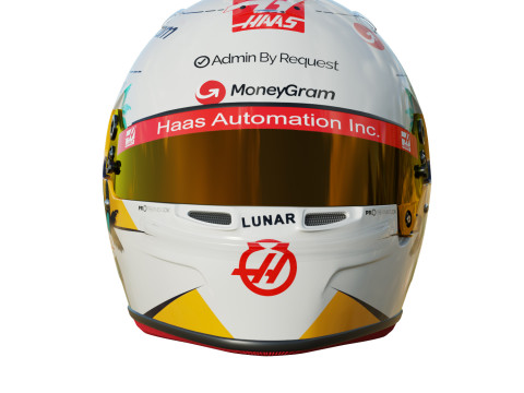 F1 Haas Helmets 2024 3D Model
