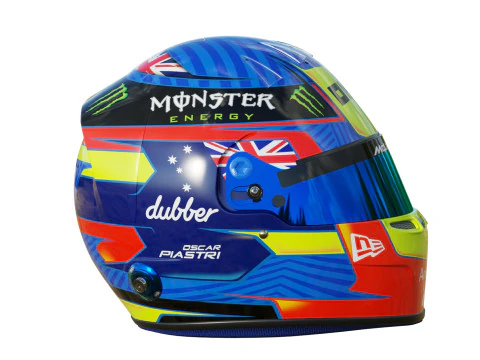 F1 Oscar Piastri Helmet 2024 3D Model