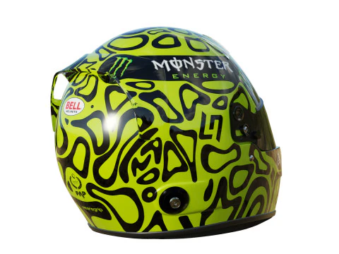F1 Lando Norris Helmet 2024 3D Model
