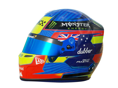 F1 McLaren Helmets 2024 3D Model