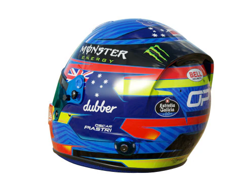 F1 McLaren Helmets 2024 3D Model