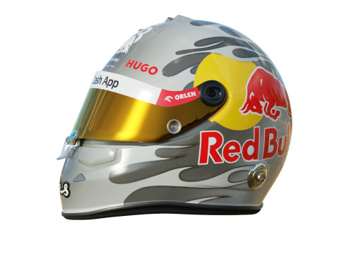 F1 Racing Bulls Helmets 2024 Modèle 3D