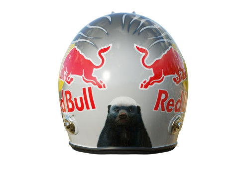 F1 Racing Bulls Helmets 2024 Modèle 3D