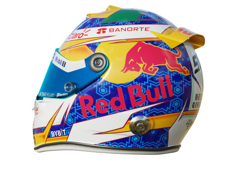 F1 Checo Peres Helmet 2024 3Dモデル