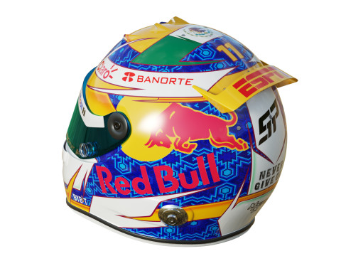 F1 Checo Peres Helmet 2024 3Dモデル