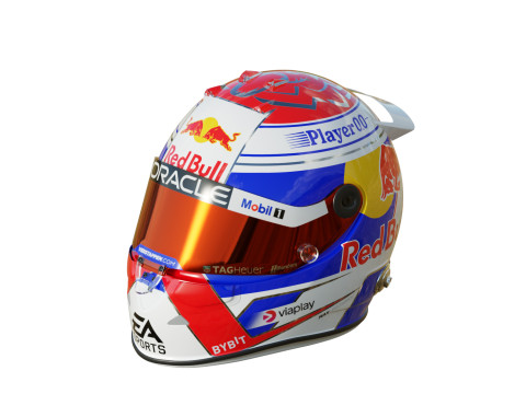 F1 Verstappen Helmet 2024 3D 模型