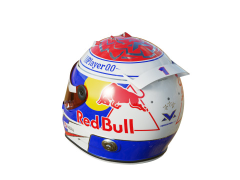 F1 Verstappen Helmet 2024 3D 模型