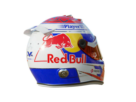 F1 Red-Bull Helmets 2024 3D Model