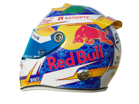 F1 Red-Bull Helmets 2024 3D Model