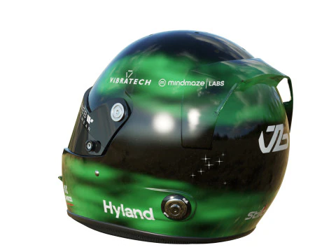 F1 Valtteri Bottas Helmet 2024 3D Model