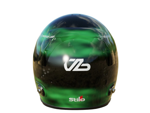 F1 Stake Sauber Helmets 2024 3D Model