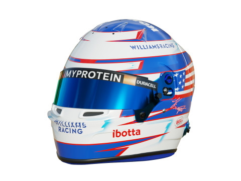 F1 Williams Helmets 2024 3D-Modell