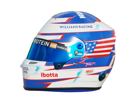 F1 Williams Helmets 2024 3D-Modell