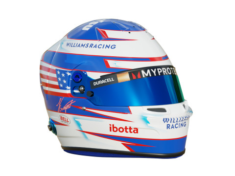 F1 Williams Helmets 2024 3D-Modell