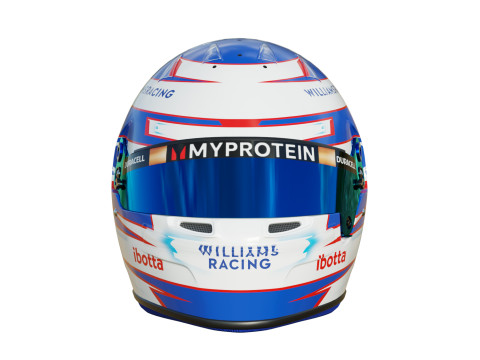 F1 Williams Helmets 2024 3D-Modell