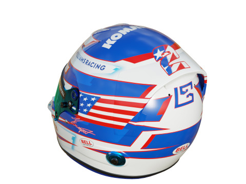 F1 Williams Helmets 2024 3D-Modell