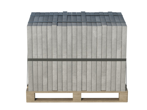Concrete Slabs On Wooden Pallet 3D Модель
