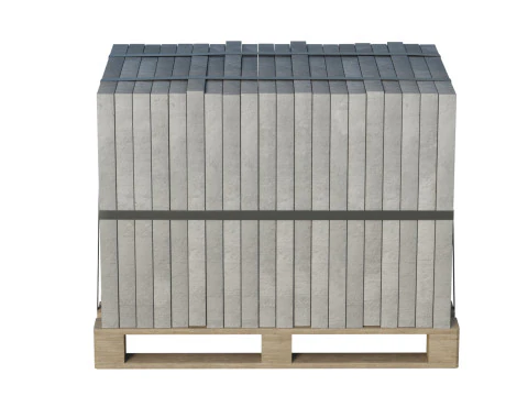 Concrete Slabs On Wooden Pallet 3D Model