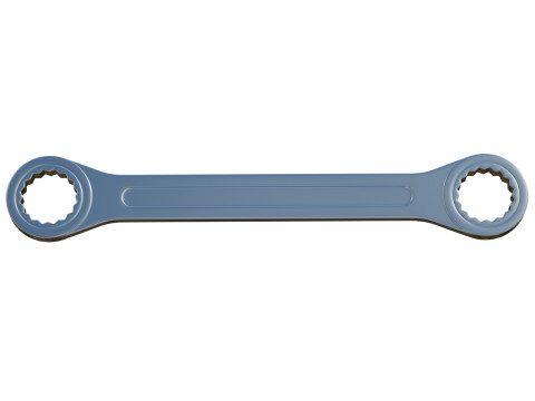 Silver Wrench 3D Model